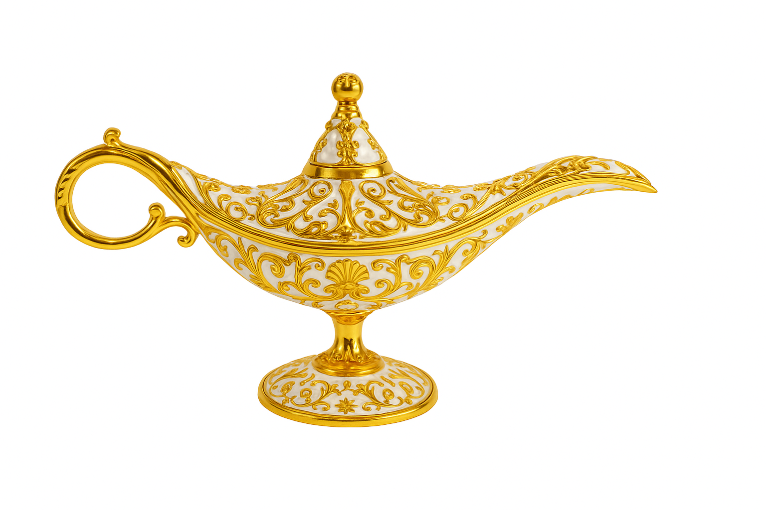 Luxury Ornate Aladdin Genie Lamp