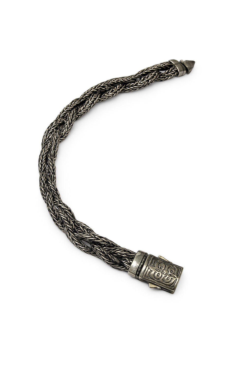 Oxidized Silver Bracelet